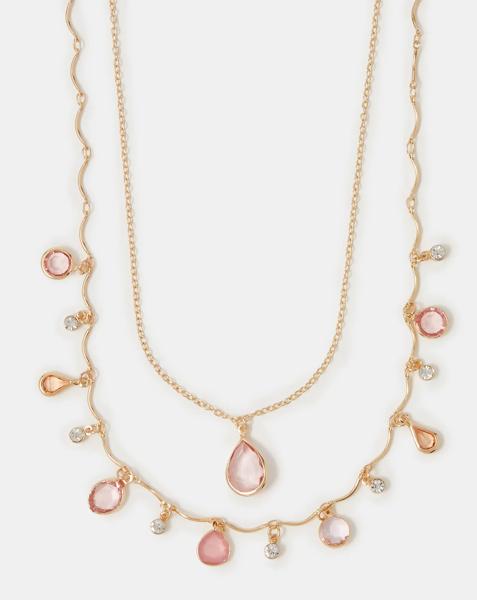 Accessorize Gemstone Pendant Necklaces