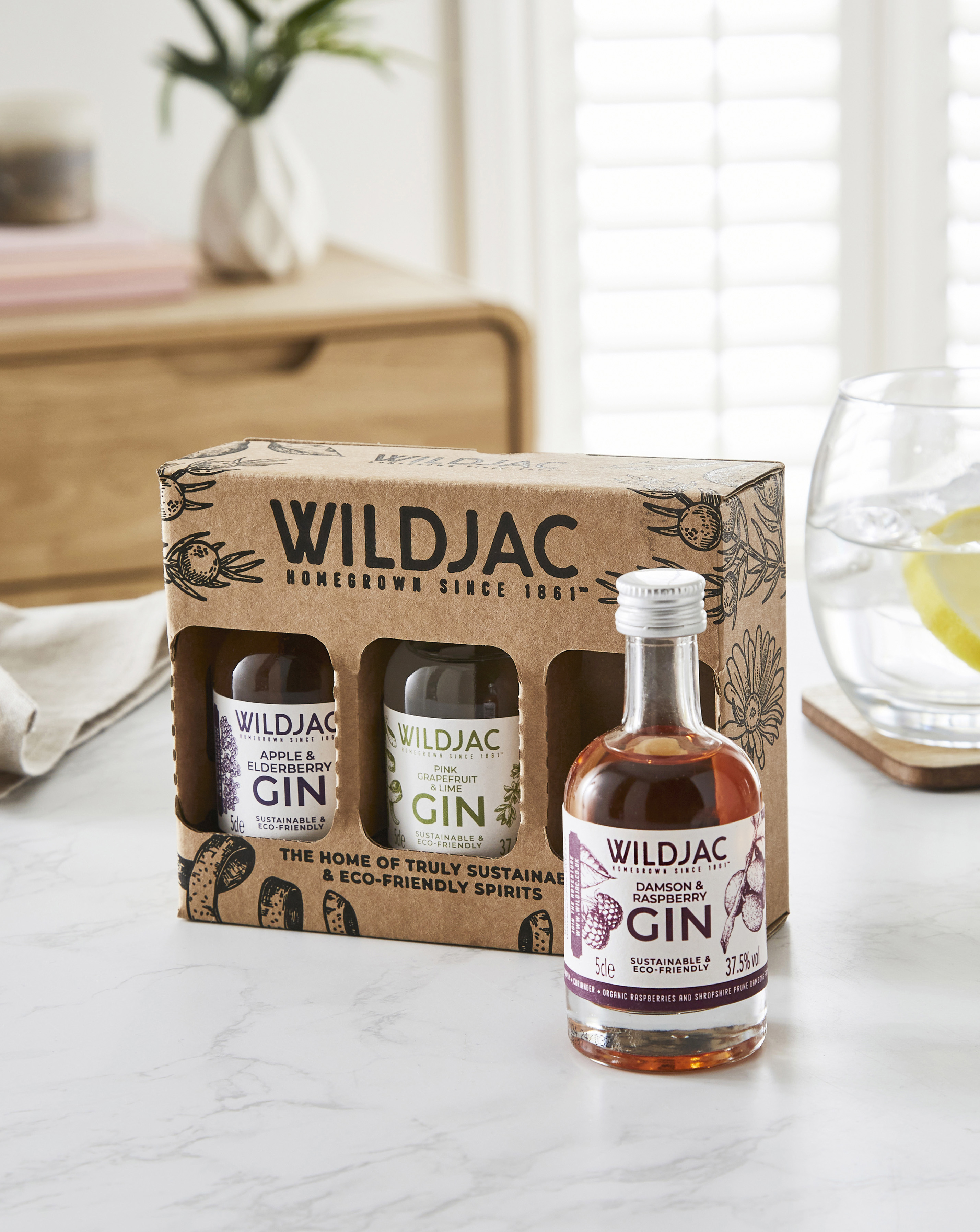 Wildjac Fruit Gin Collection Gift Box