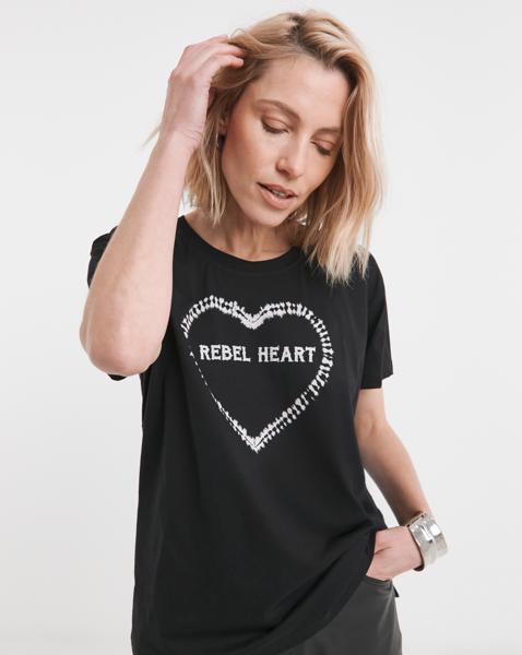 Religion Embellished Rebel Dyed T-Shirt