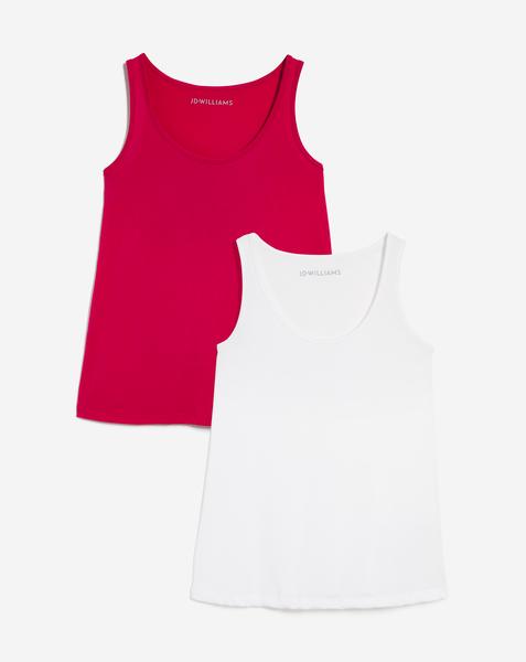 2 Pack Sleeveless Swing Vests