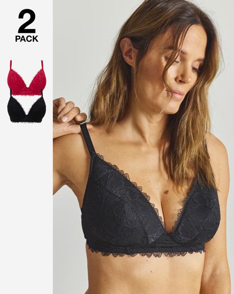 Pretty Secrets 2 Pack Willow Bralette