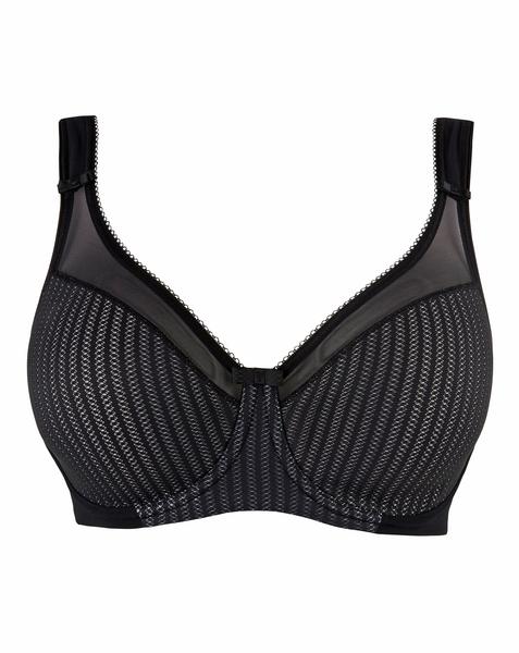 Berlei Beauty Stripe Minimiser Blk/Gry