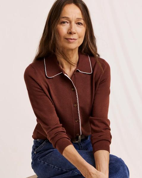 Julipa Petite Scallop Cardigan
