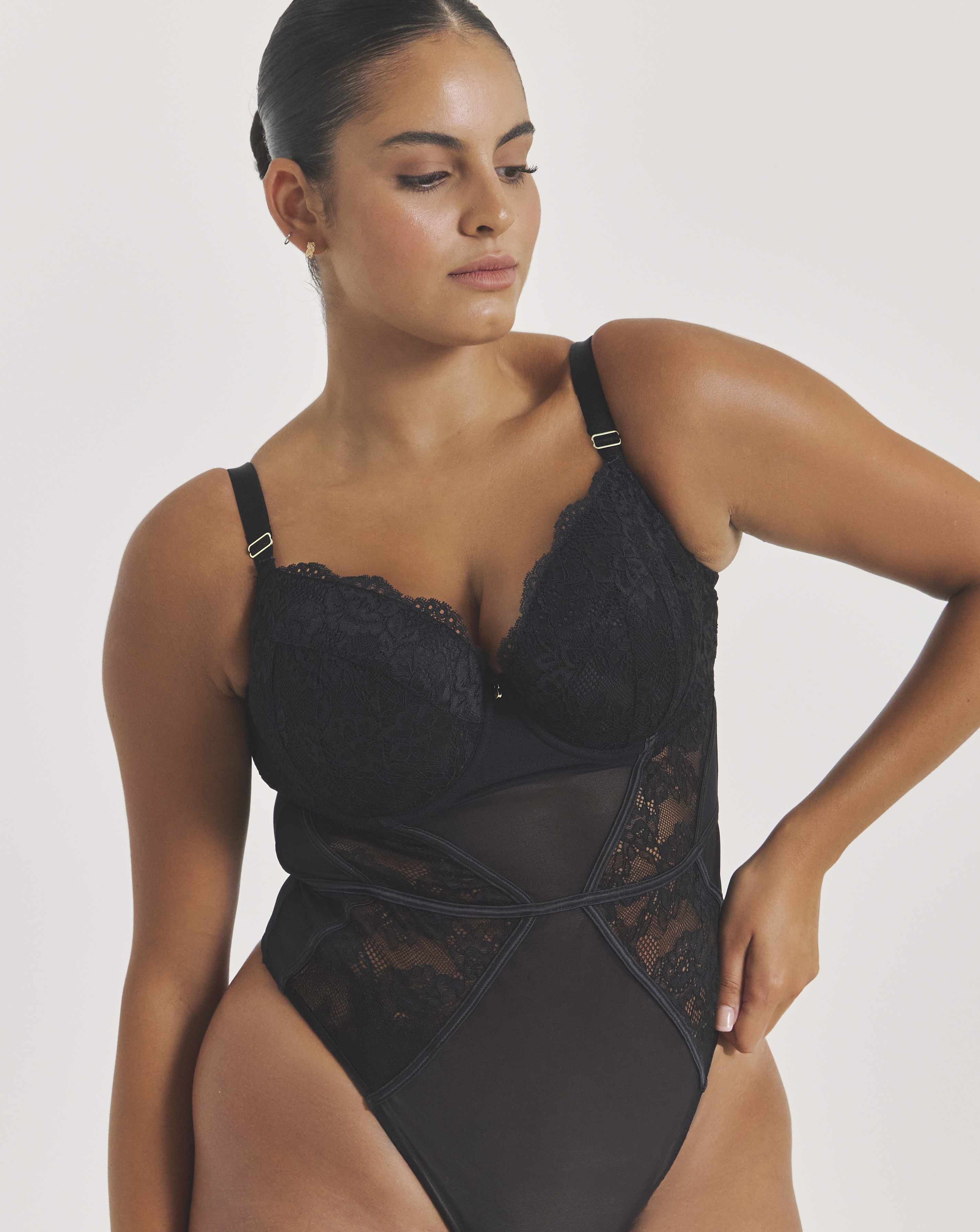 Ann Summers Sexy Lace Body Black