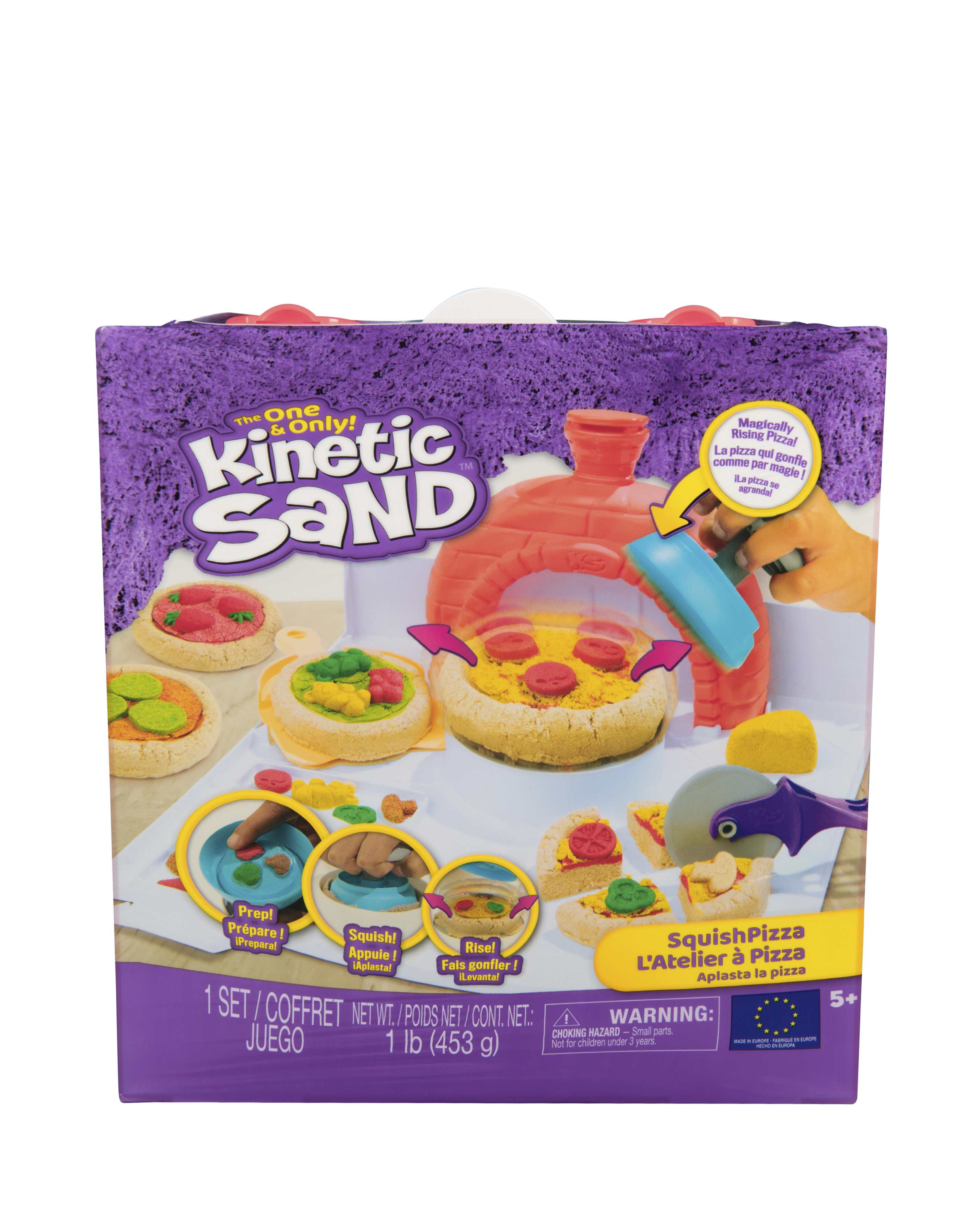 Kinetic Sand Squish Pizza