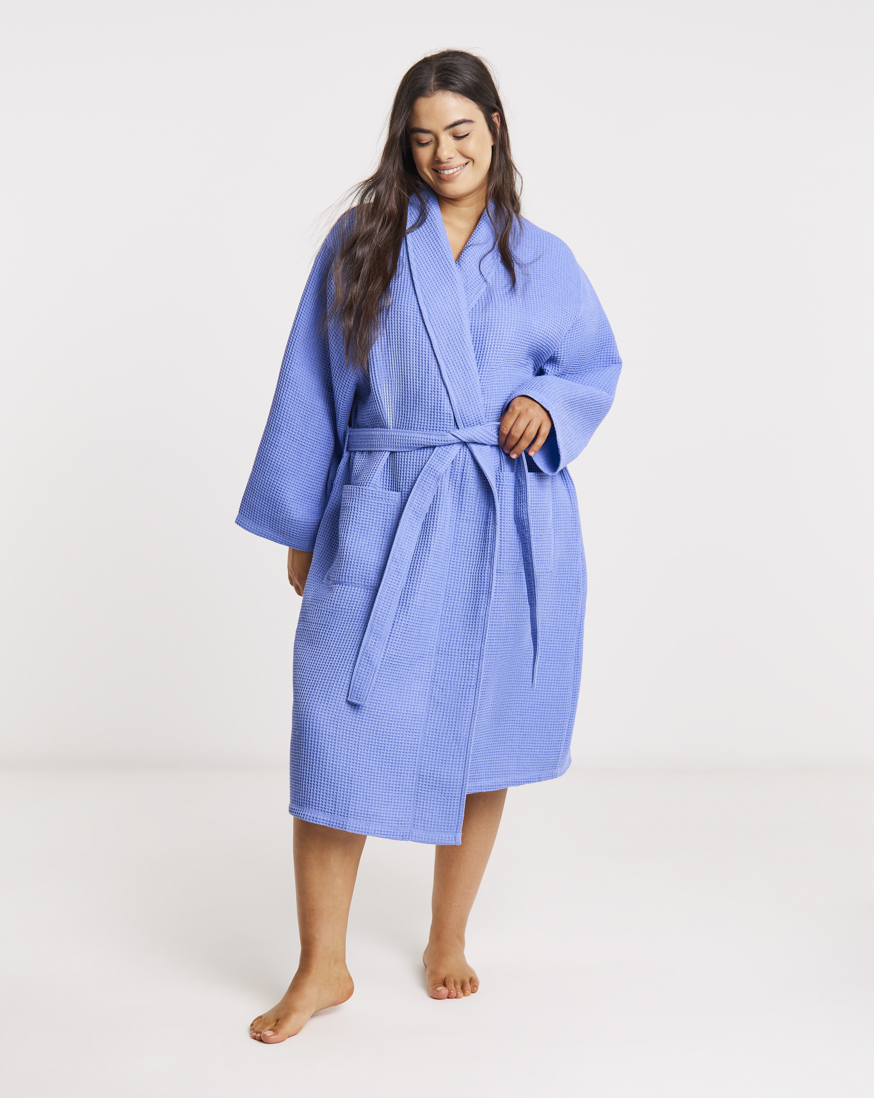 Pretty Secrets Waffle Dressing Gown
