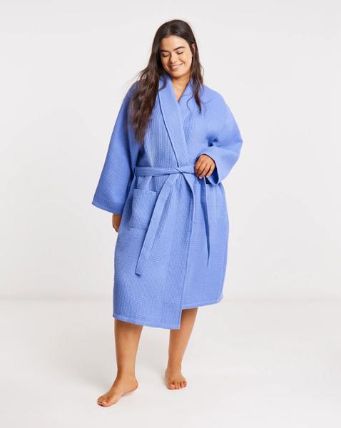 Pretty Secrets Waffle Dressing Gown
