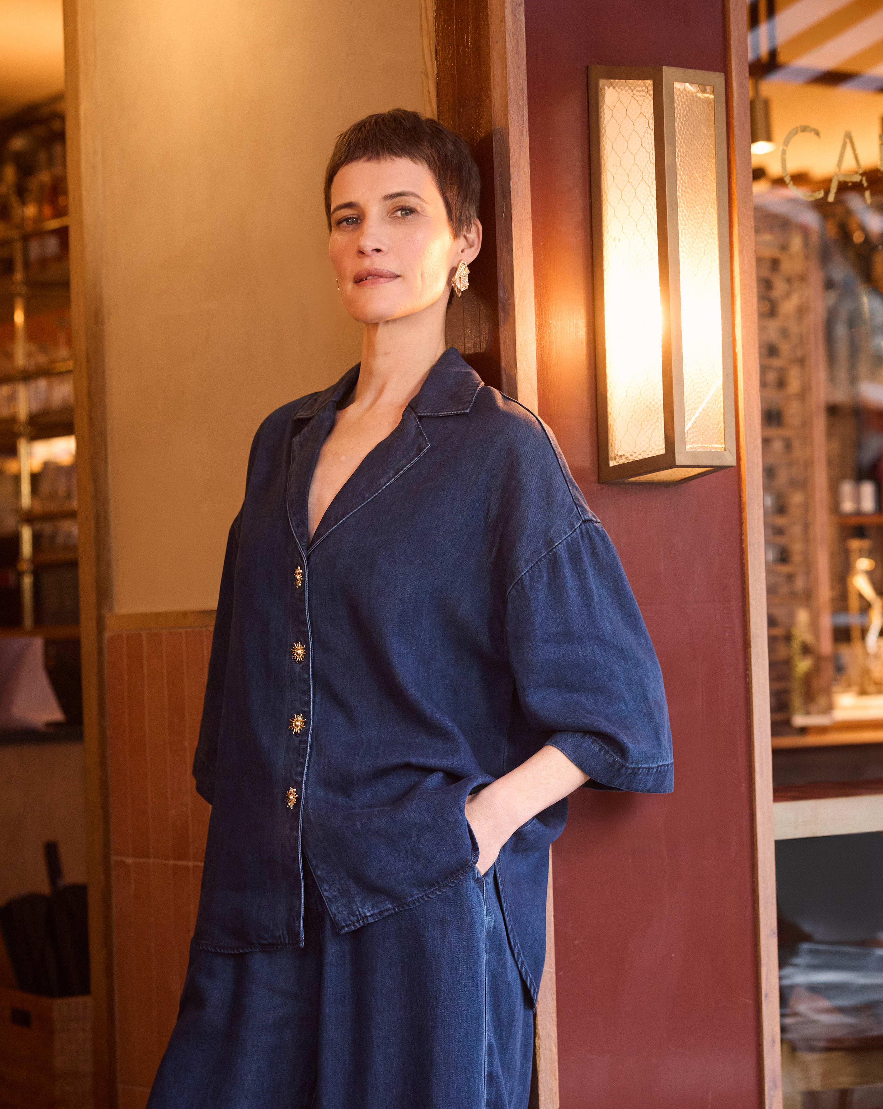 Lyocell Denim Shirt