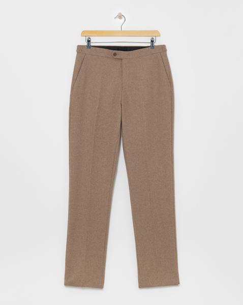 Herringbone Tweed Regular Suit Trouser