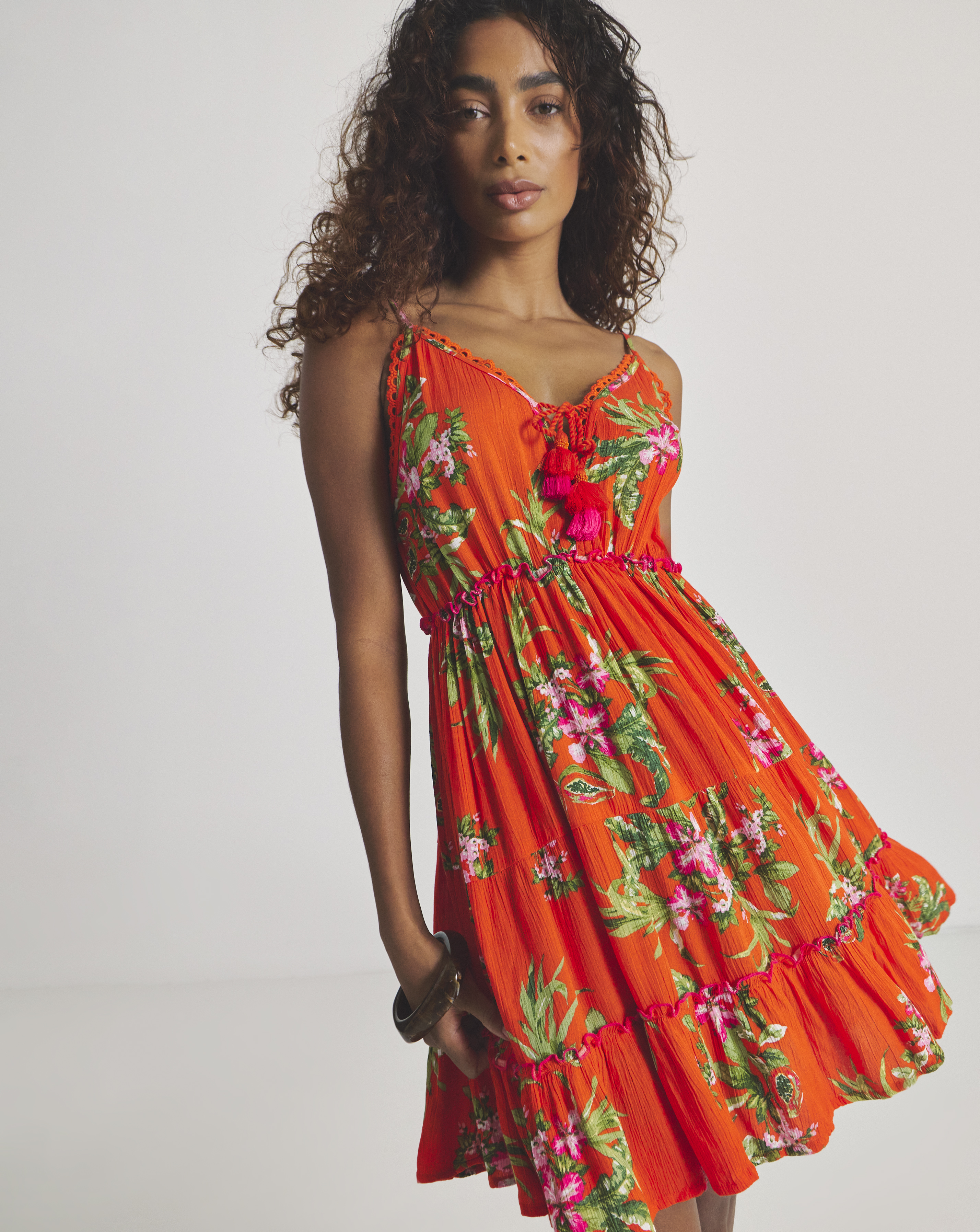 Strappy Mini Beach Dress