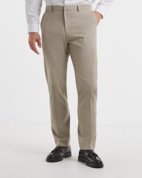 Tapered Fit Flat Front Stretch Trouser