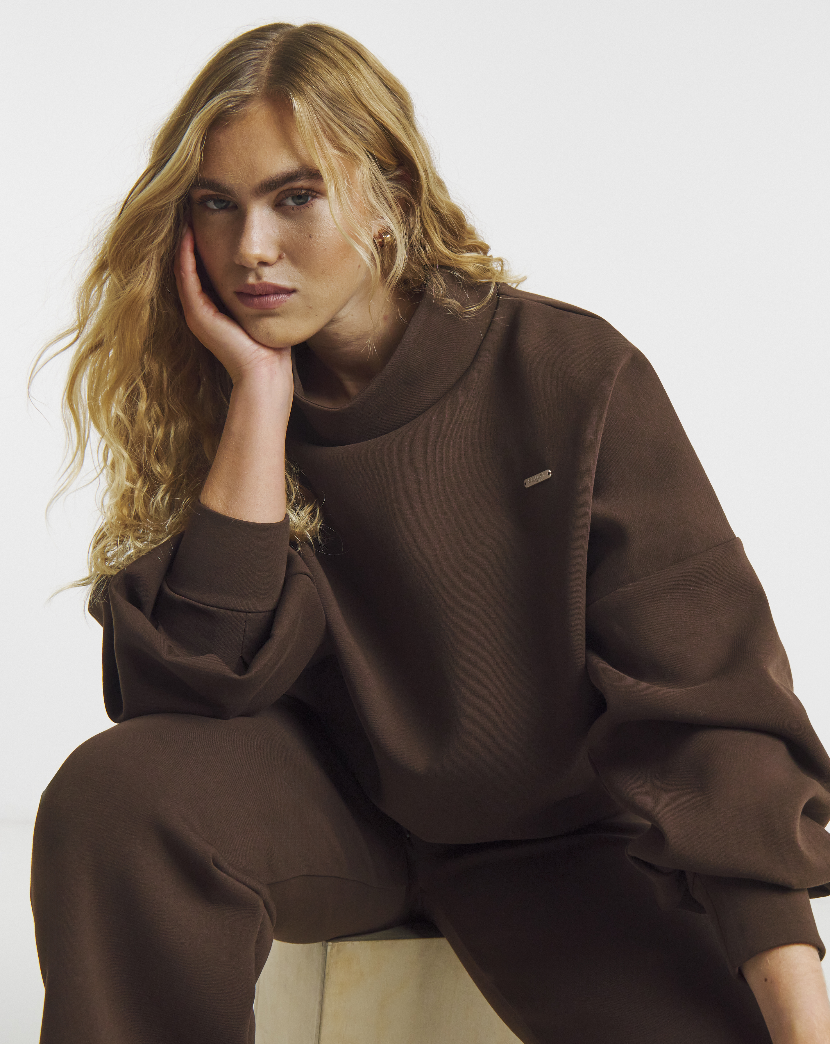 Sculpt Activewear High Neck Jumper