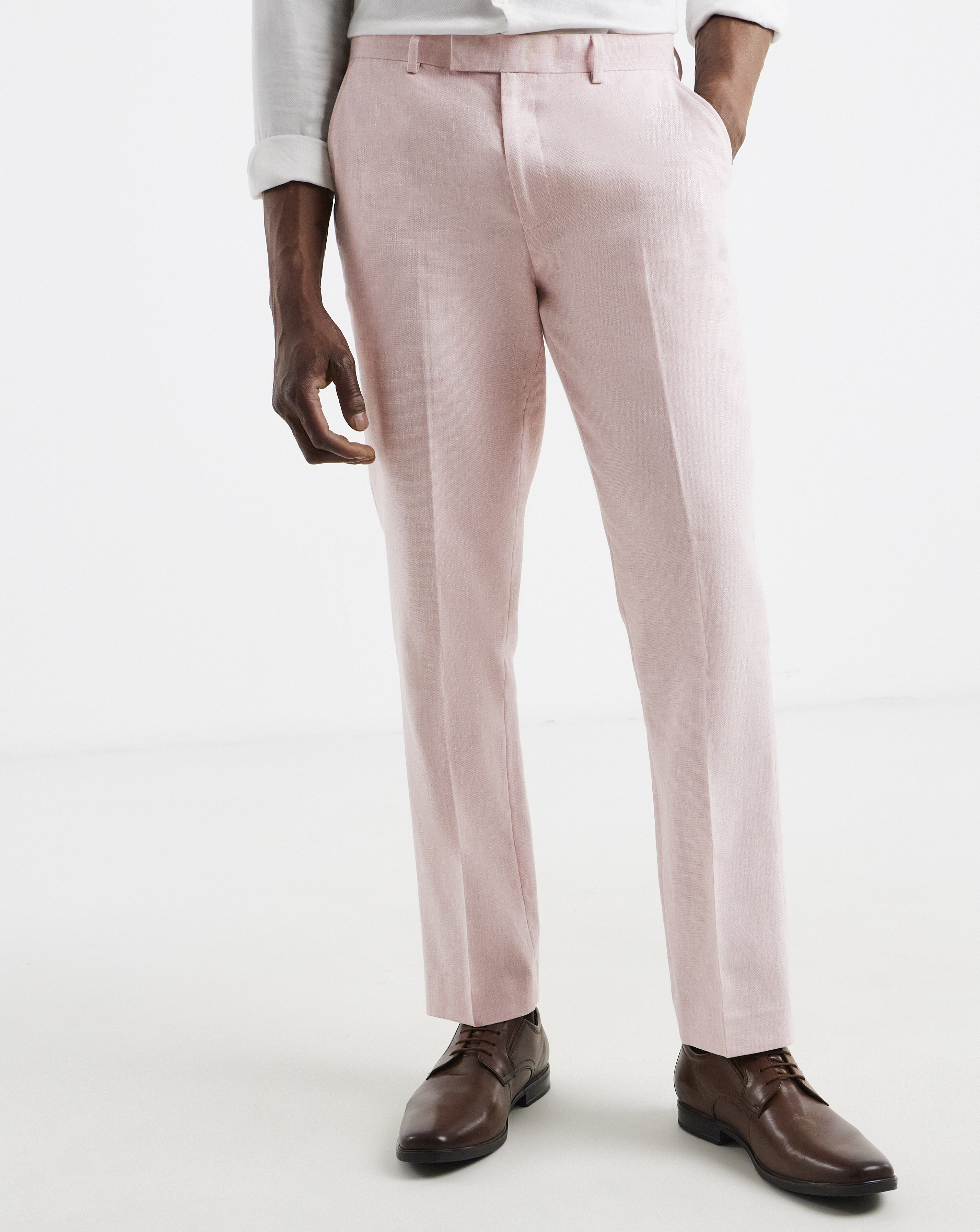 Linen Blend Trouser