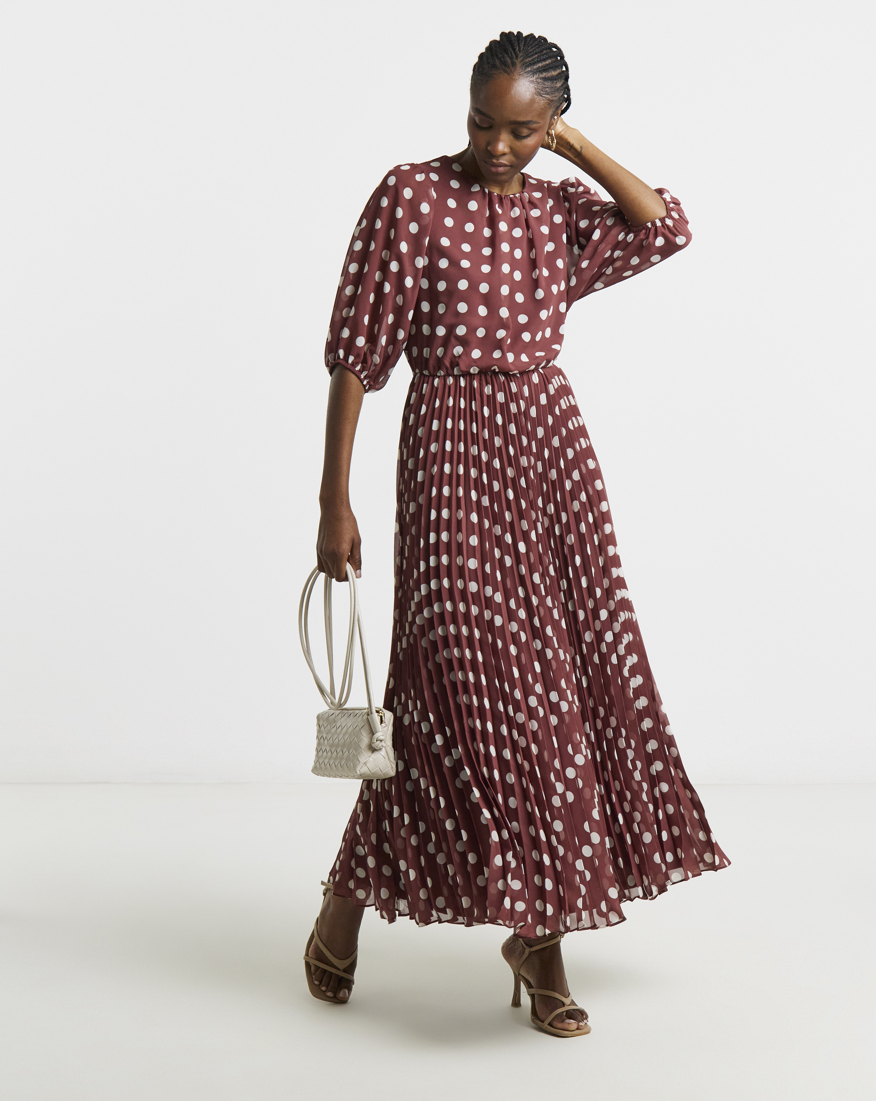 Joanna Hope Printed Maxi Dress