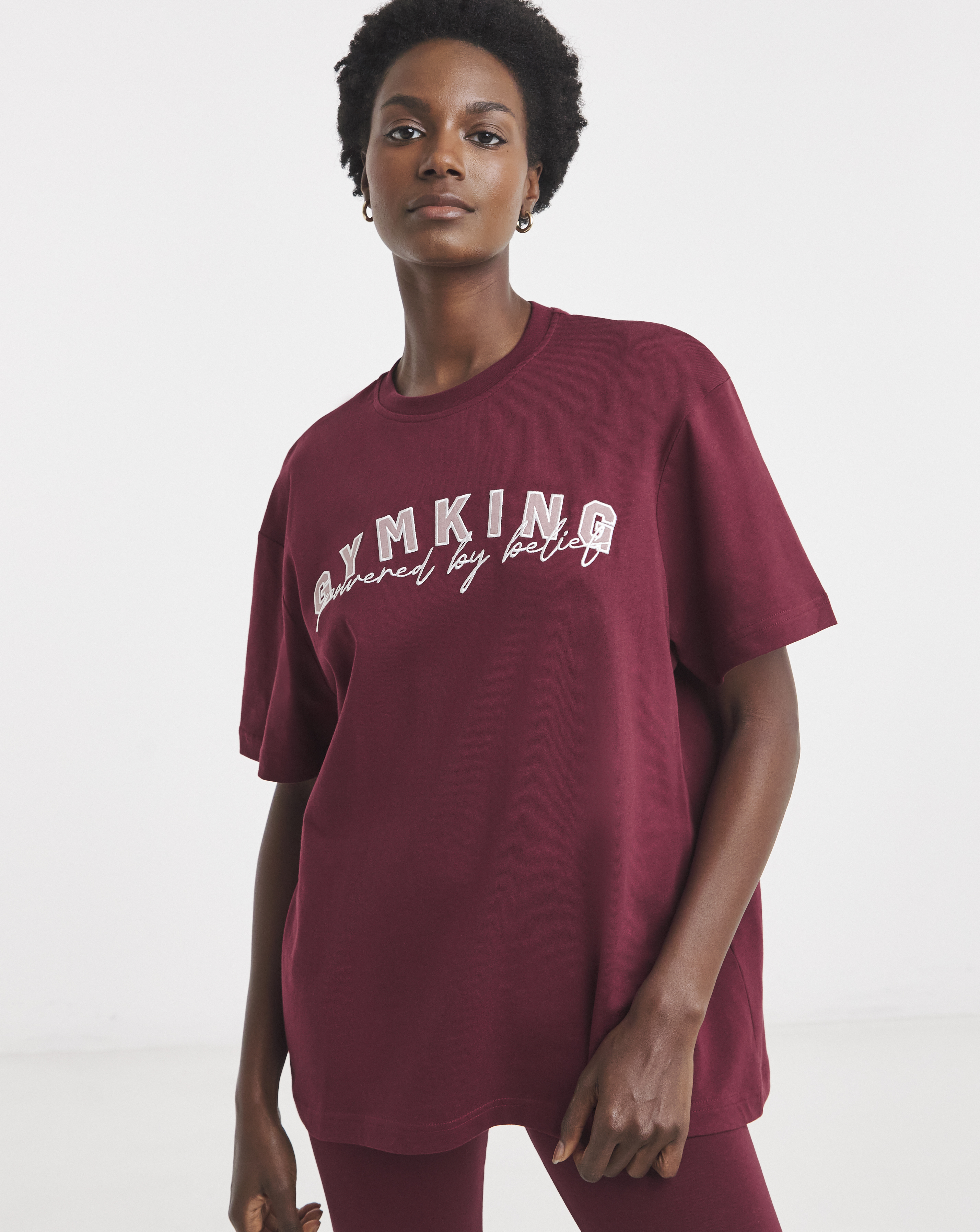 Gym King Powered By Belief T-Shirt