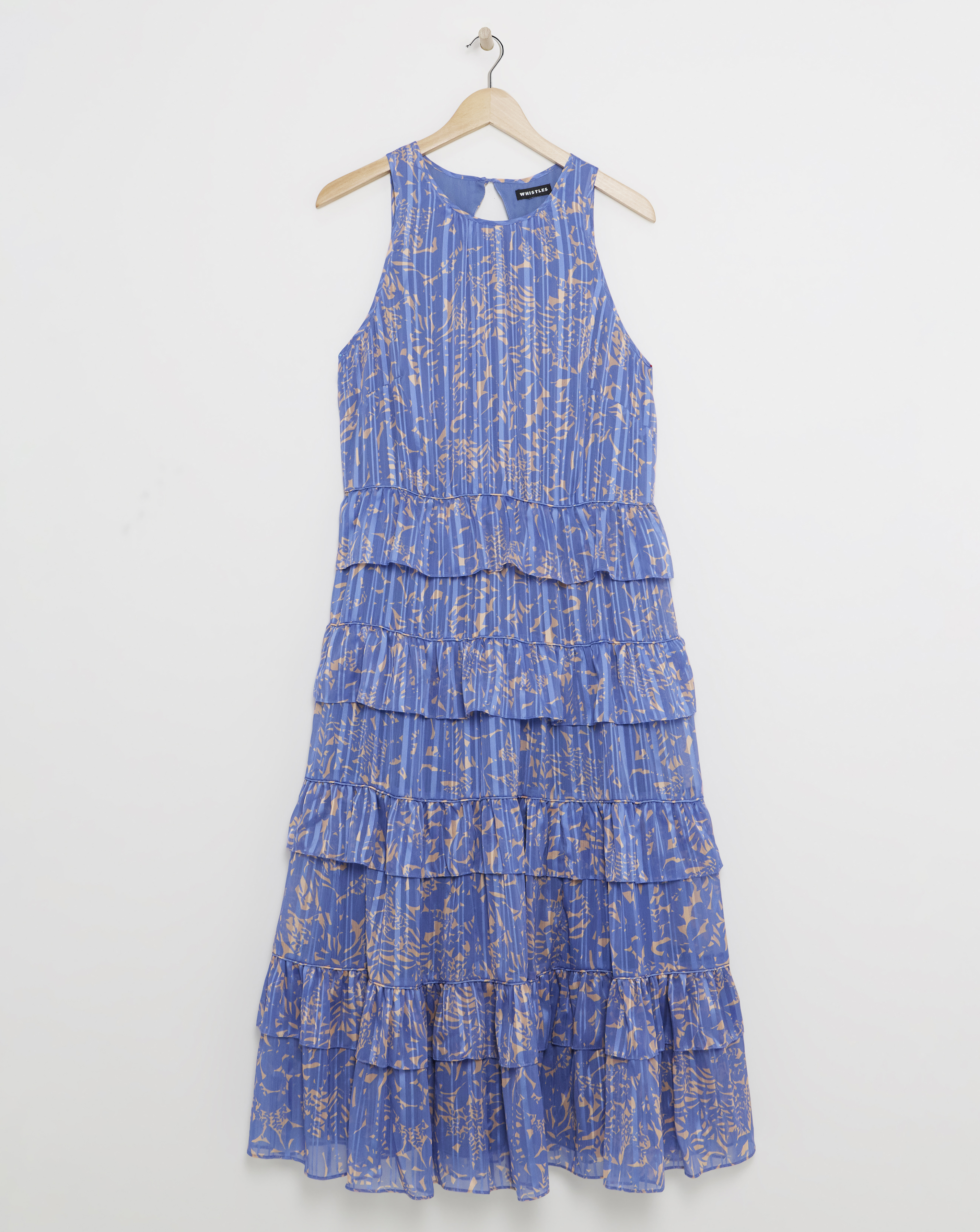 Whistles Tropical Leaves Paloma Dress