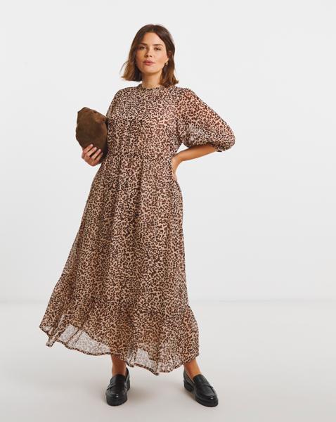 Printed Georgette Maxi Dress