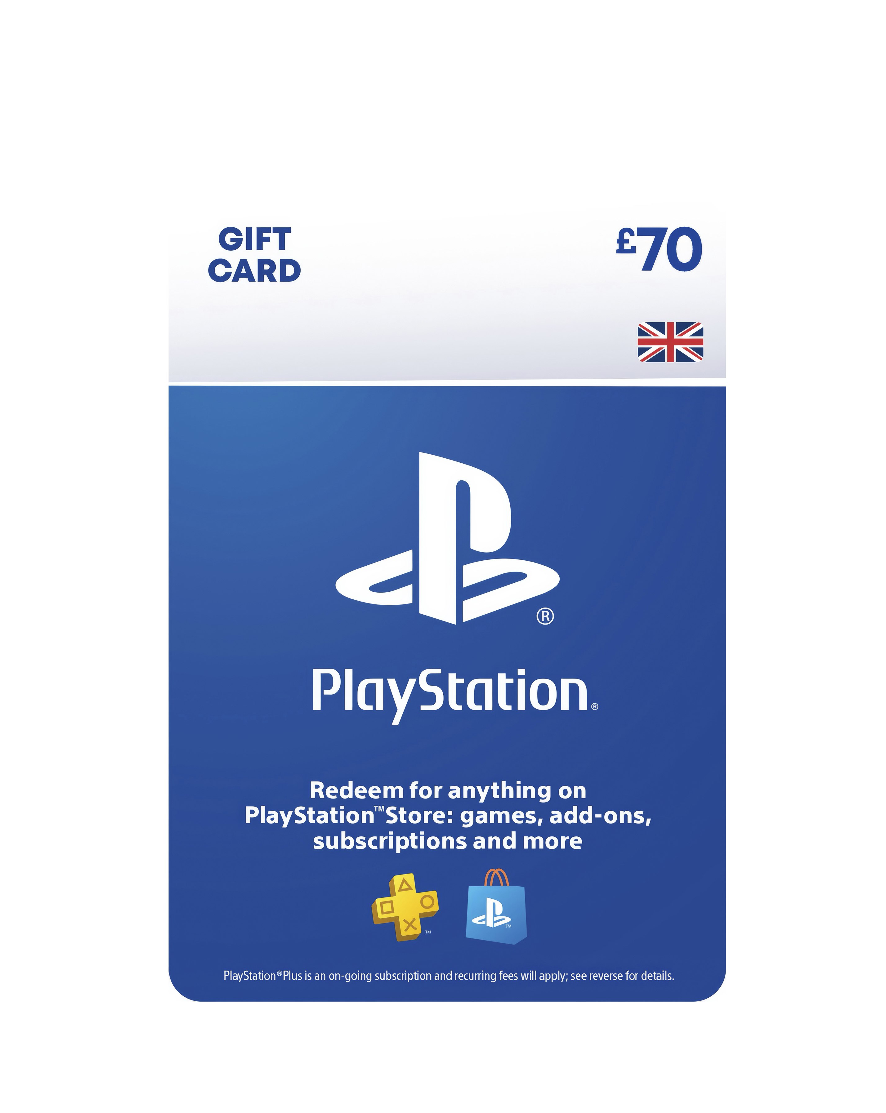 PlayStation Store Gift Card - #70