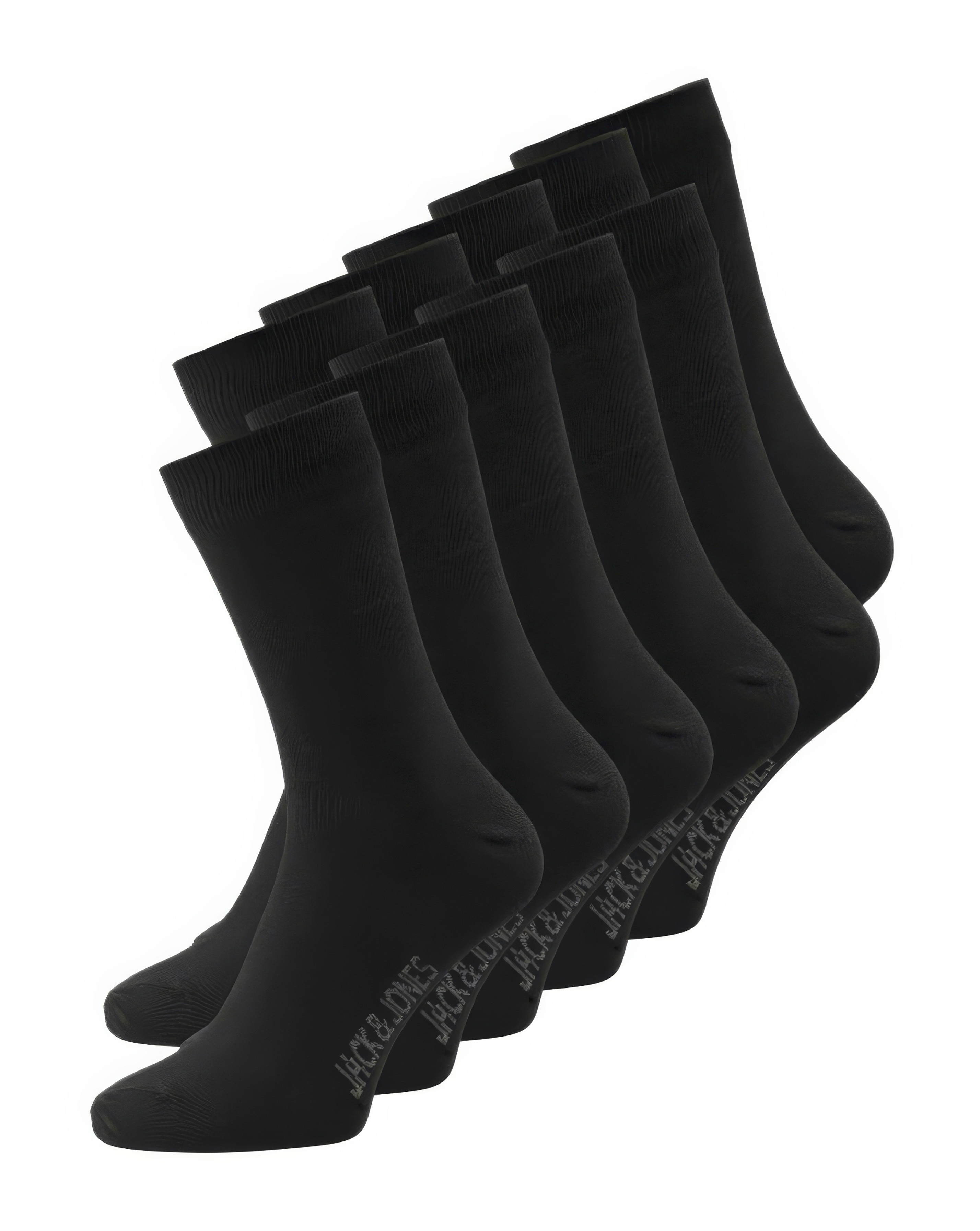 Jack & Jones Black Football Socks Classic (X10) - Image 4