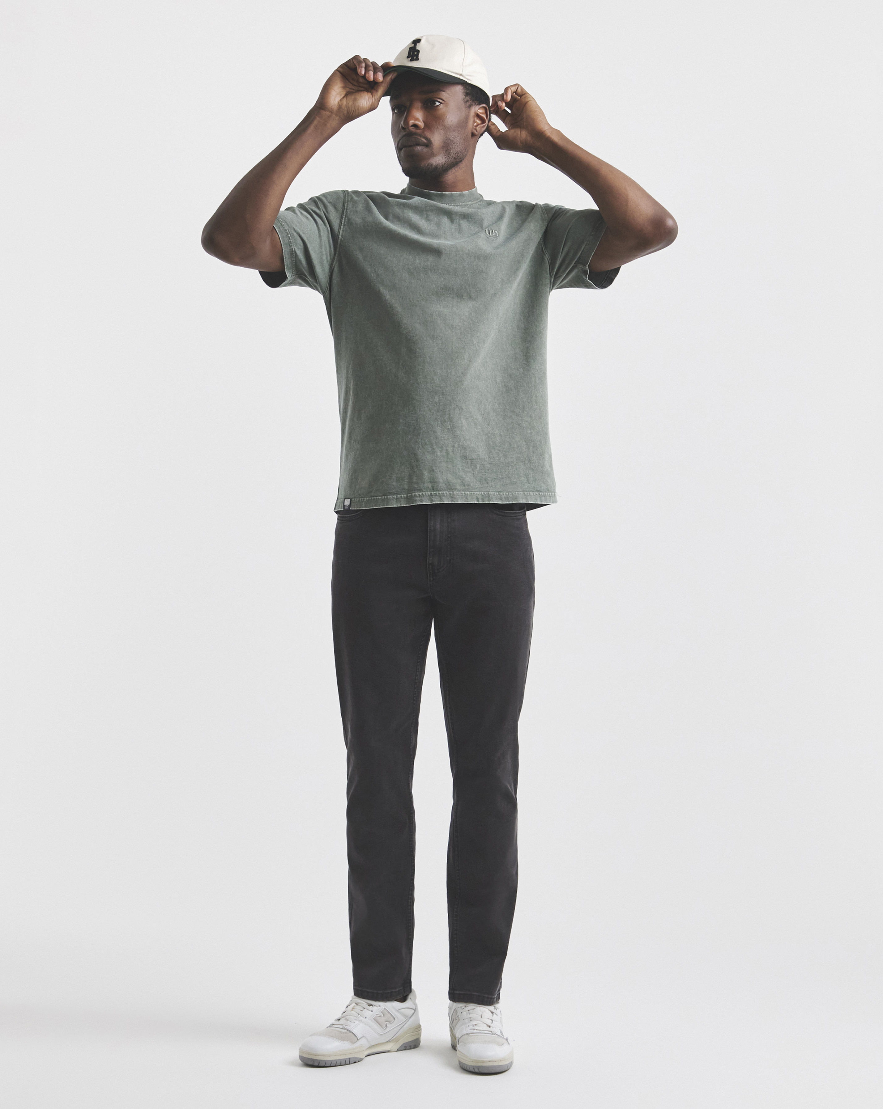 Slim Fit Stretch Jeans Black
