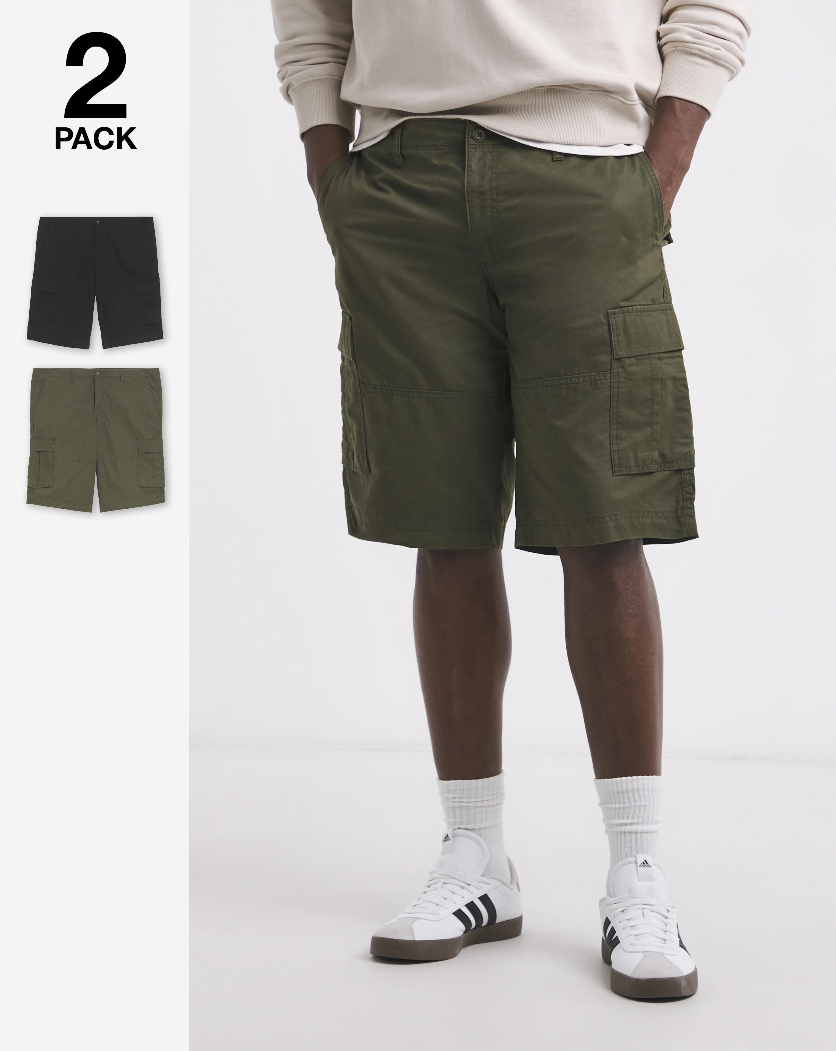 Jack & Jones Cole Cargo Short 2 Pack