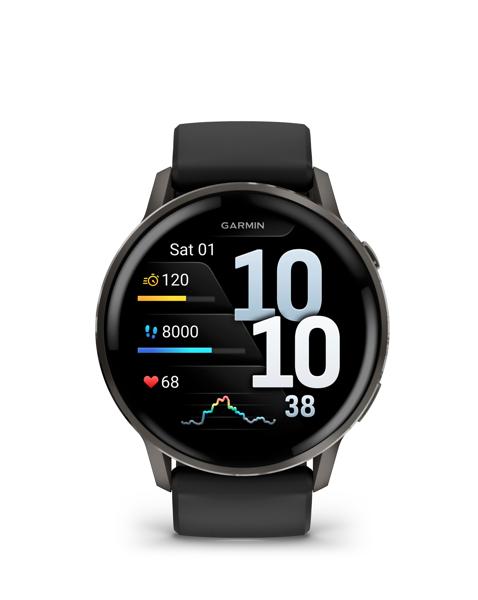Garmin Venu 4 45mm - Slate/Black