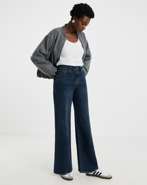 Authentic Wide Leg Jeans