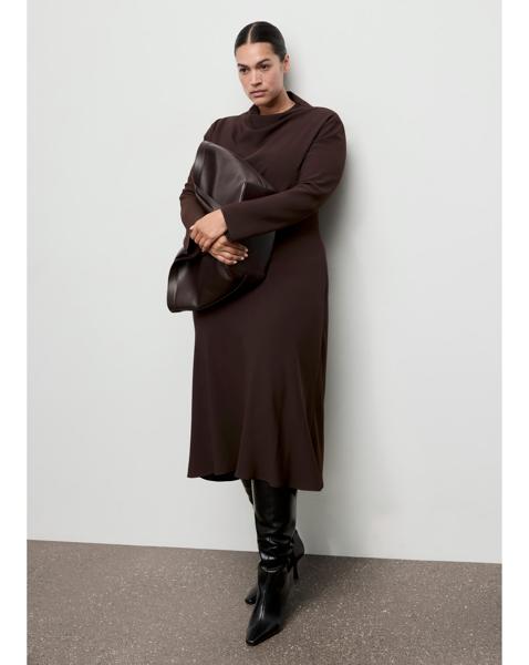 Mango Ruched Dress