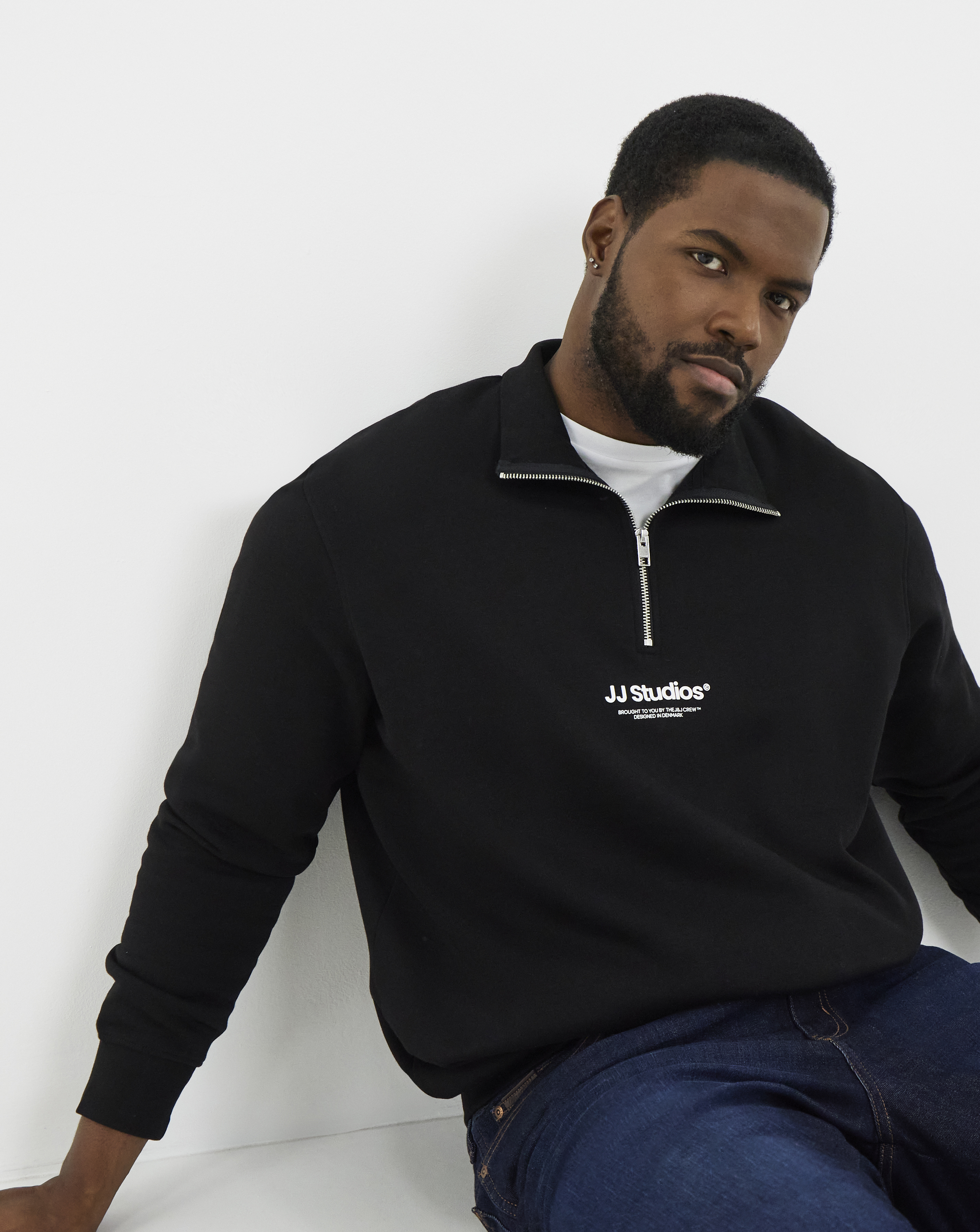 Jack & Jones Soho 1/4 Zip Sweatshirt