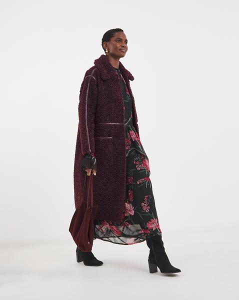 Maxi Teddy Faux Fur Coat