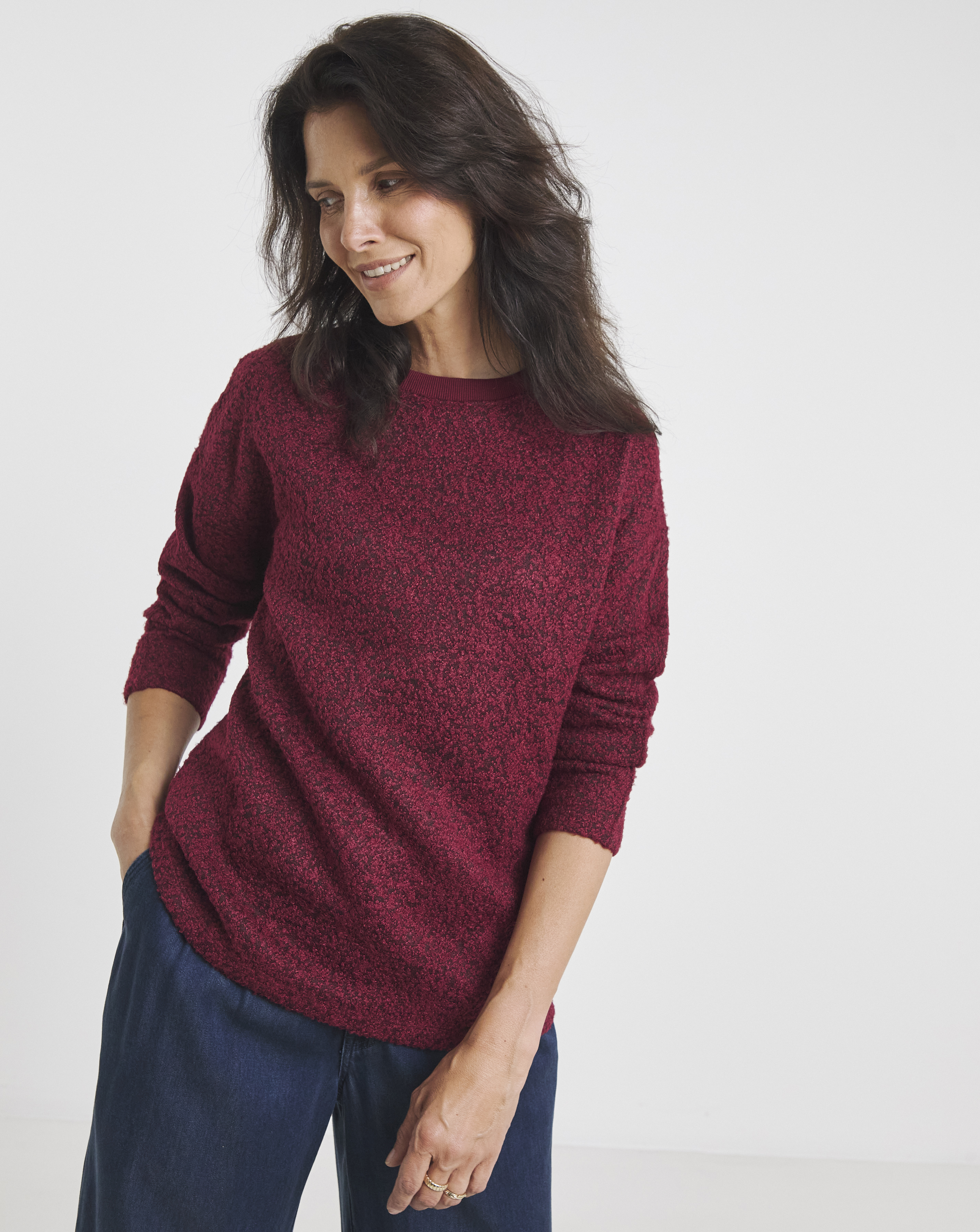 Boucle Supersoft Crew Neck Sweatshirt