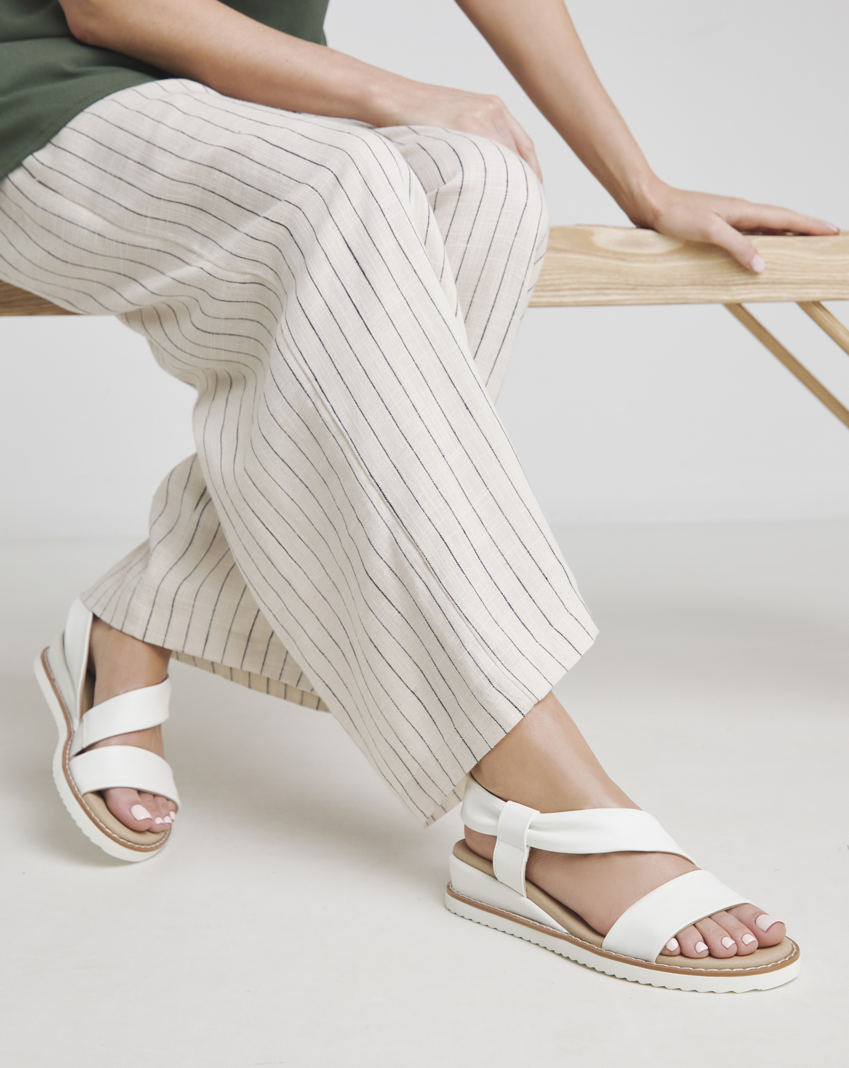 Comfort Wedge Sandal Ex Wide