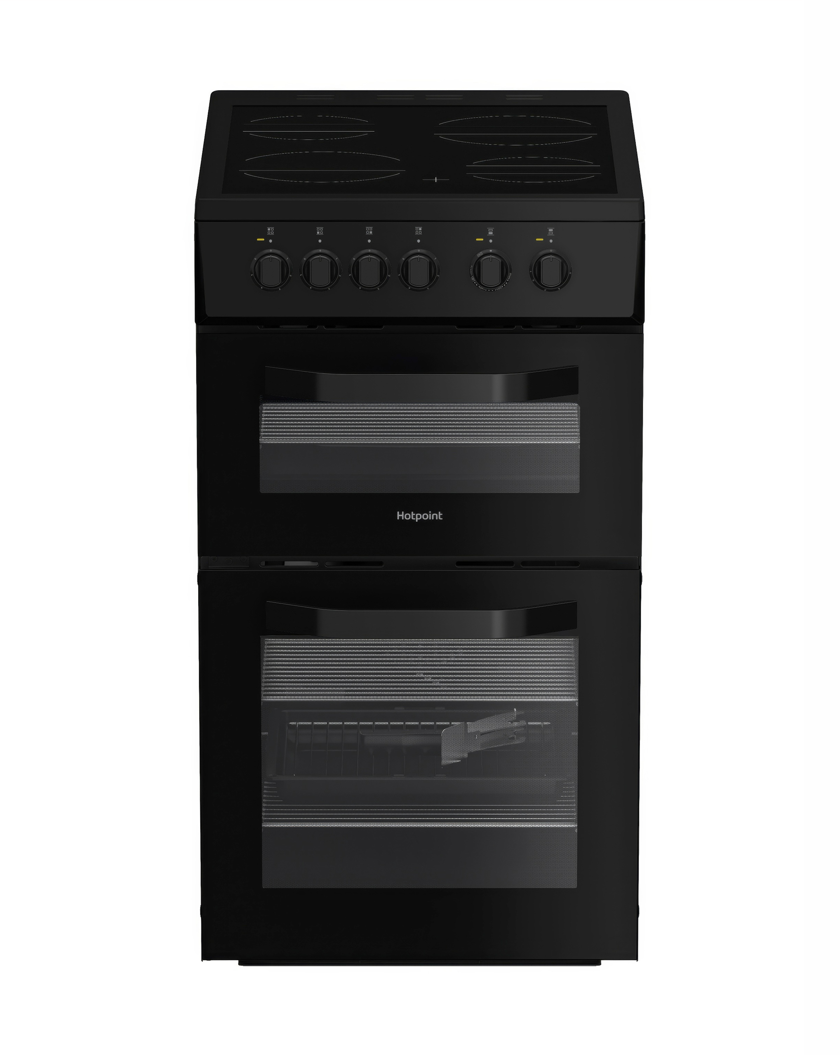 Hotpoint HTE5VCB Ceramic Hob Cooker