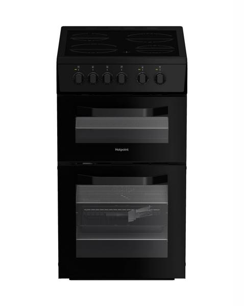 Hotpoint HTE5VCB Ceramic Hob Cooker