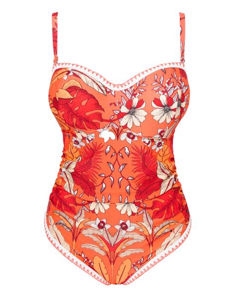 Figleaves Frida Bandeau Swimsuit Regular