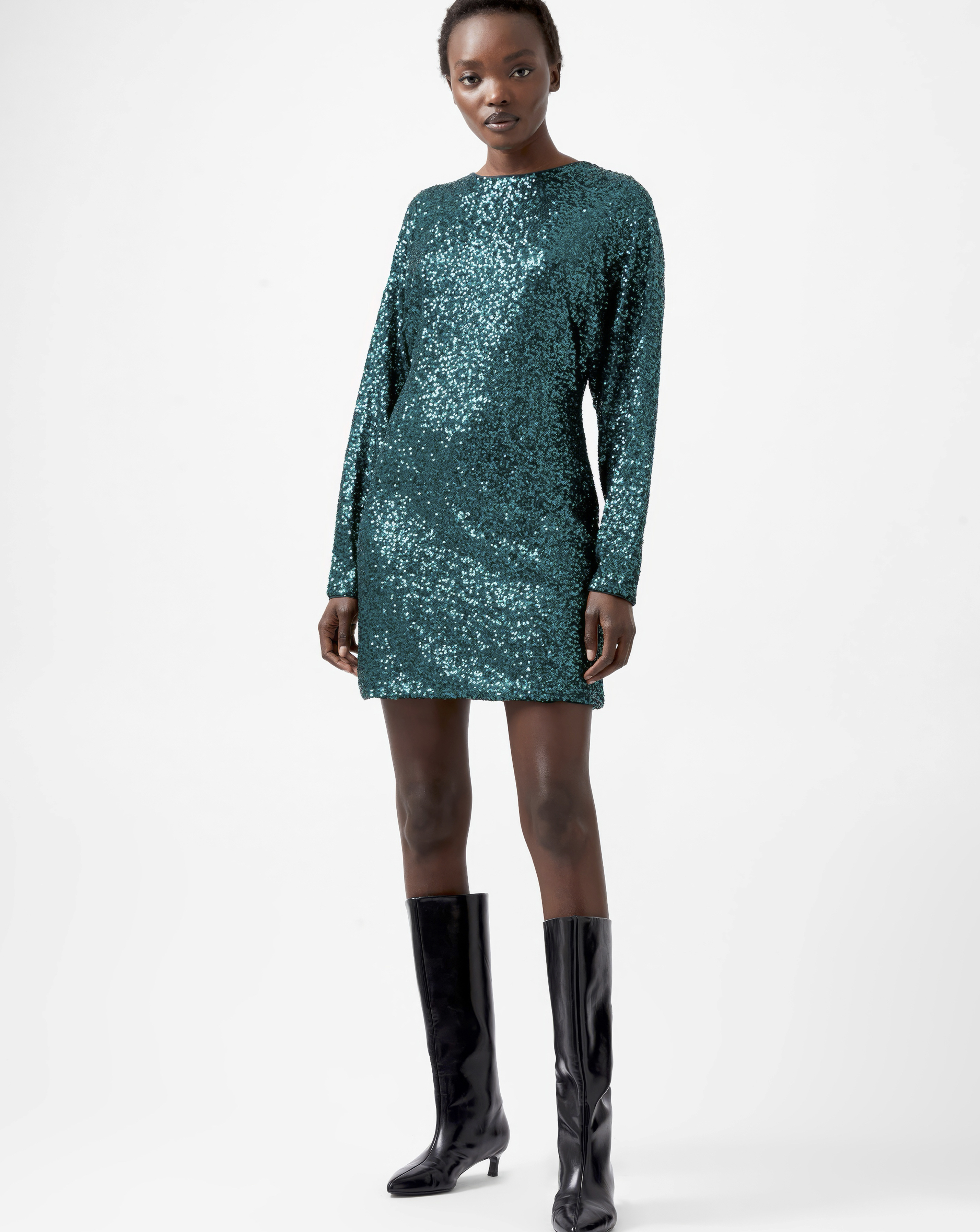 French Connection Bow Back Dress