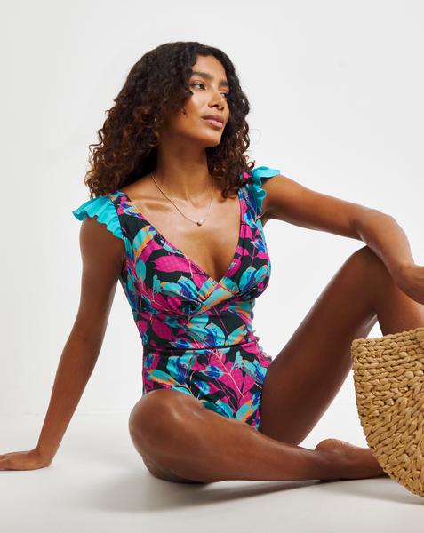 Joe Browns Floral Non Wired Swimsuit