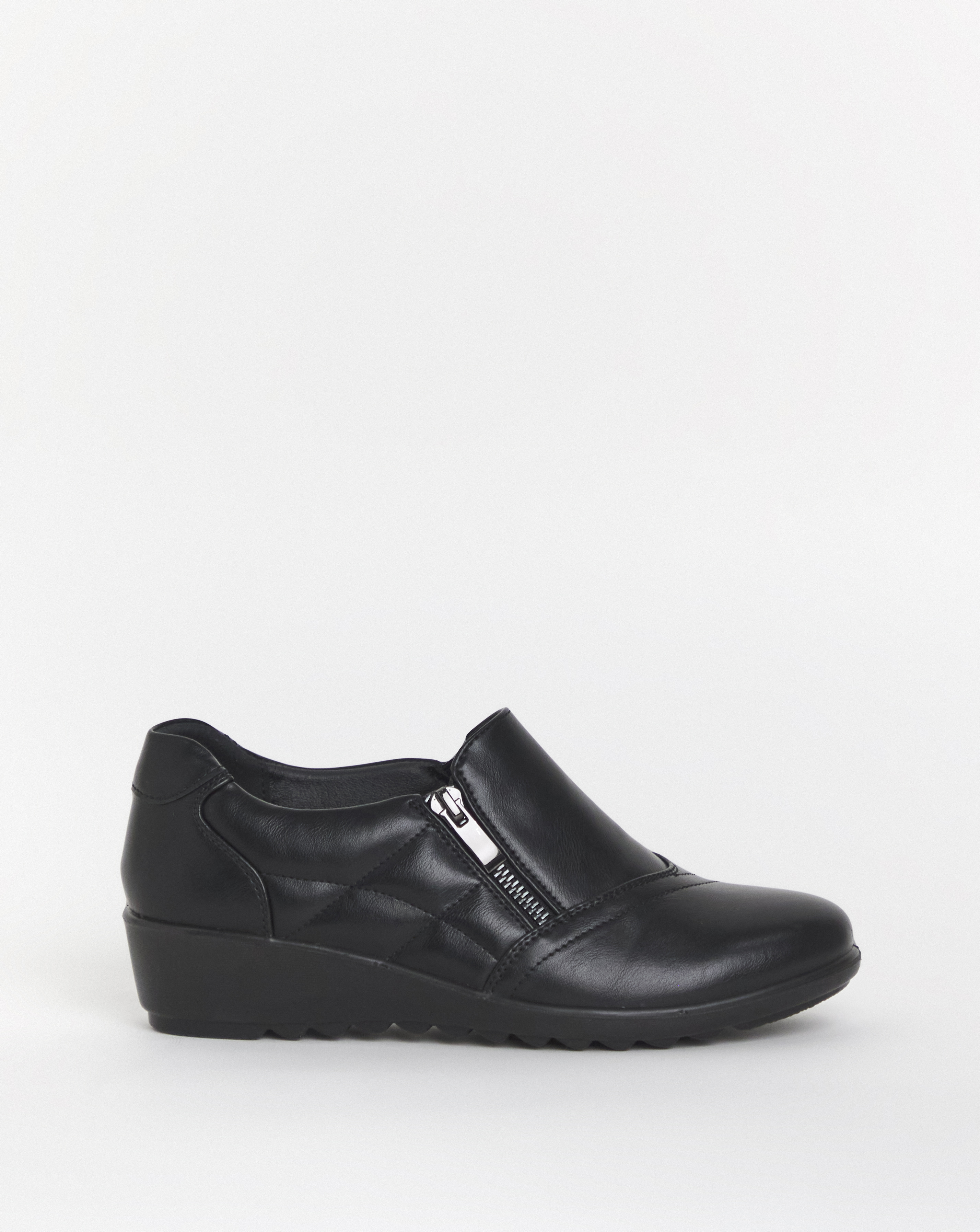 Cushion Walk Side Zip Shoe E Fit