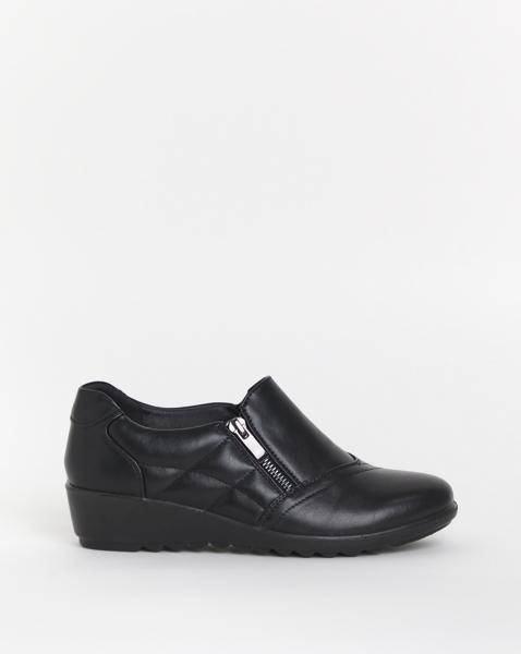 Cushion Walk Side Zip Shoe EEE Fit