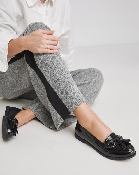 Low Cut Tassel Loafer Ex Wide