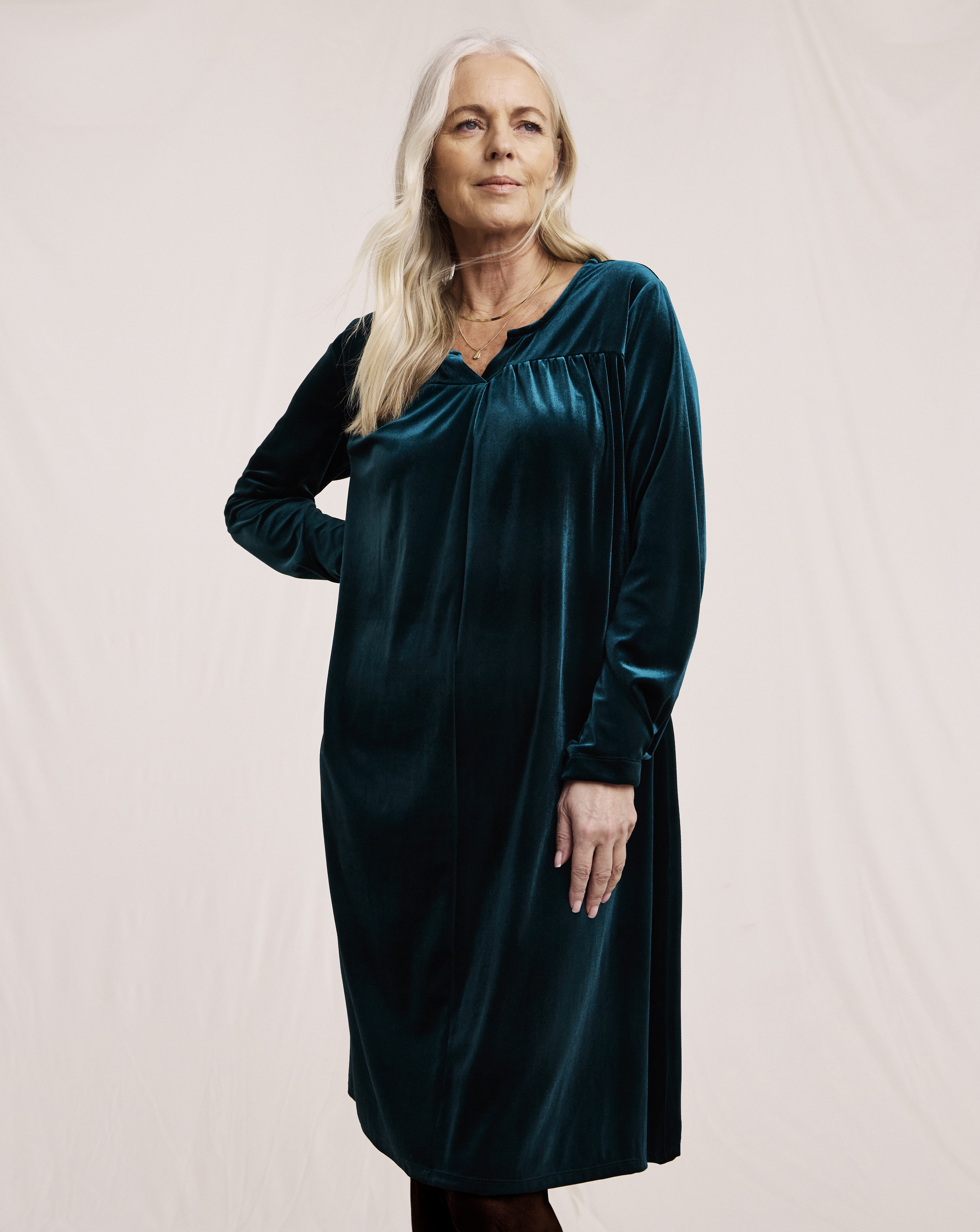 Julipa Velvet Shift Dress