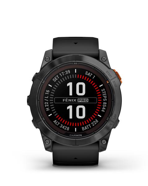 Garmin Fenix 7X Pro 51mm Watch - Black