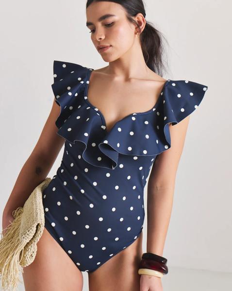 Contour Me V Wired Bardot Swimsuit