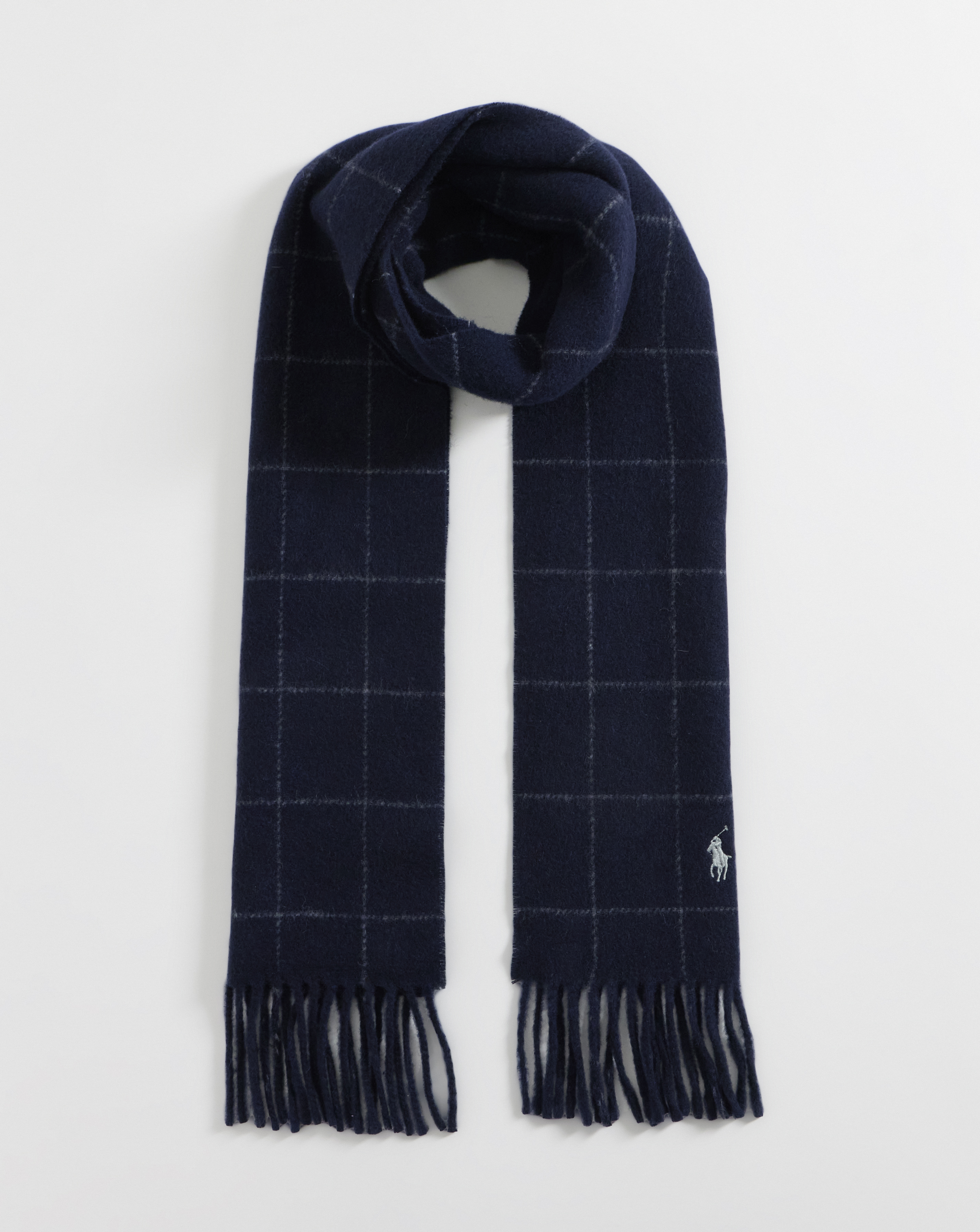 Polo Ralph Lauren Check Scarf - Navy