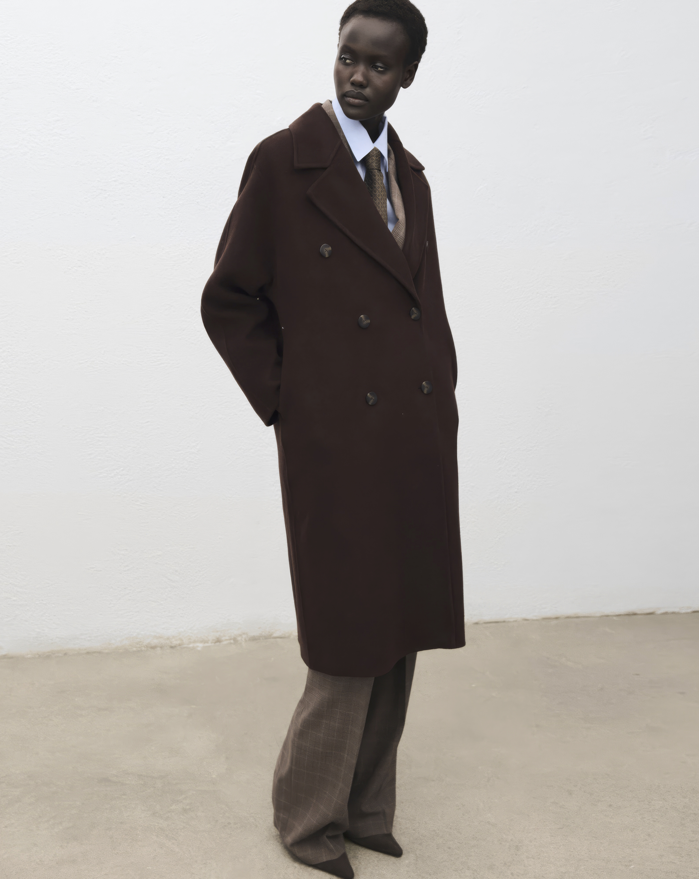 Mango Double Breasted Coat