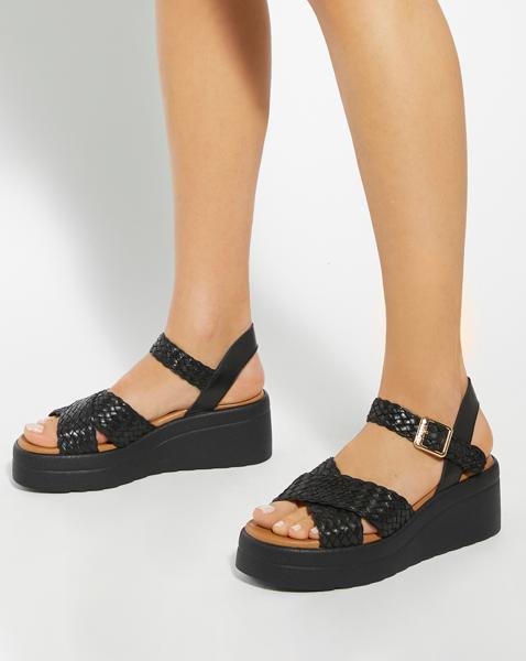 Dune Kinsleys Leather Sandals D Fit