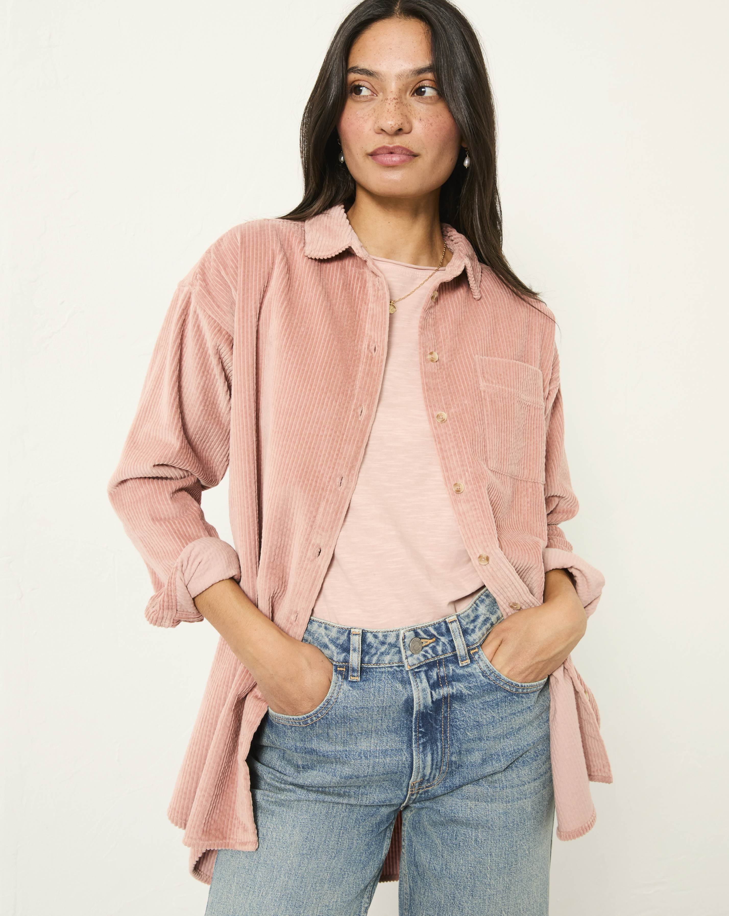 FatFace Carolin Cord Shirt