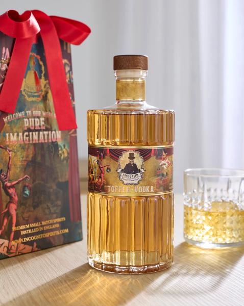 Incognito Toffee Vodka & Gift Bag Set