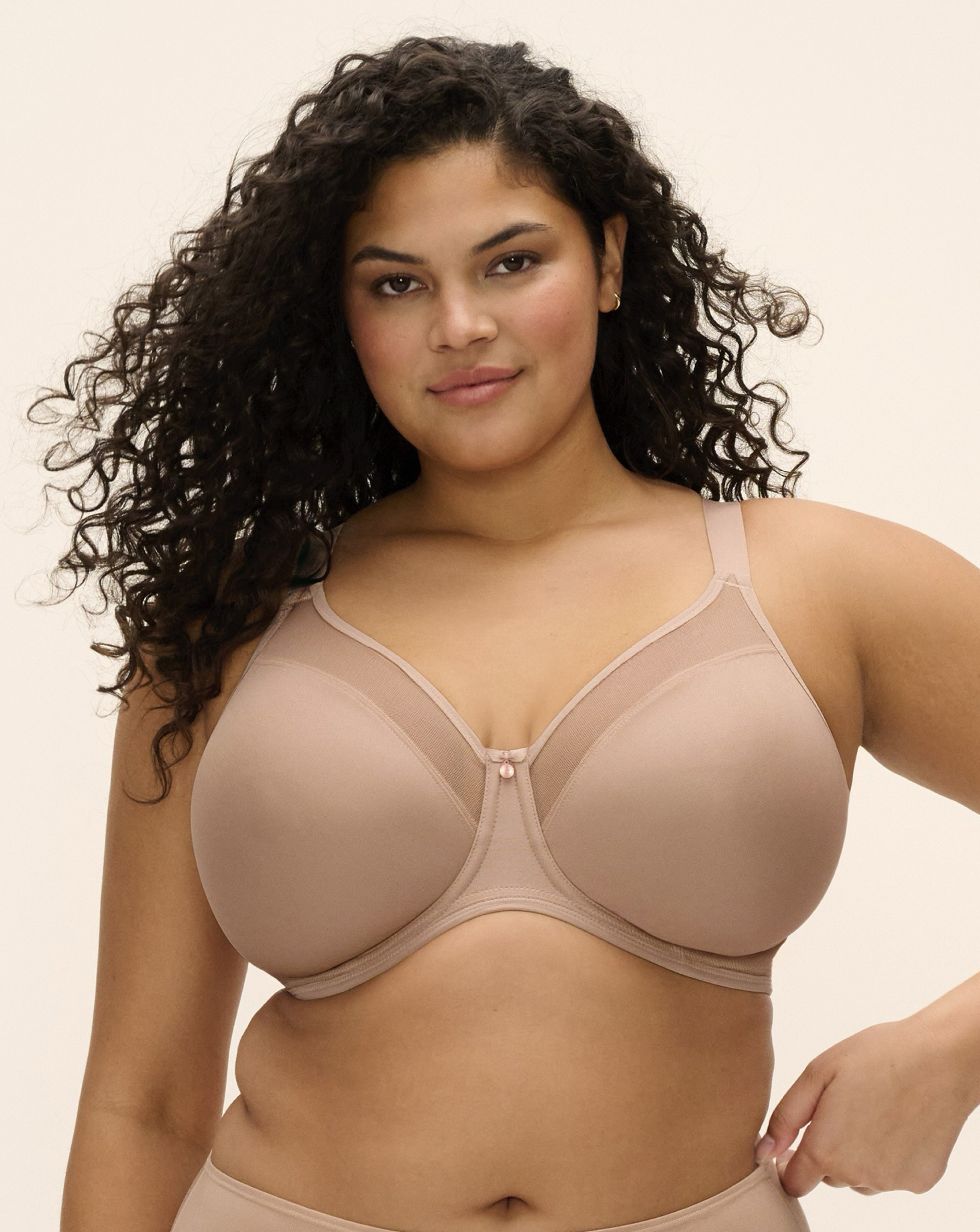 Elomi Smooth Moulded T Shirt Wired Bra - Sahara - Size 38E - Women's
