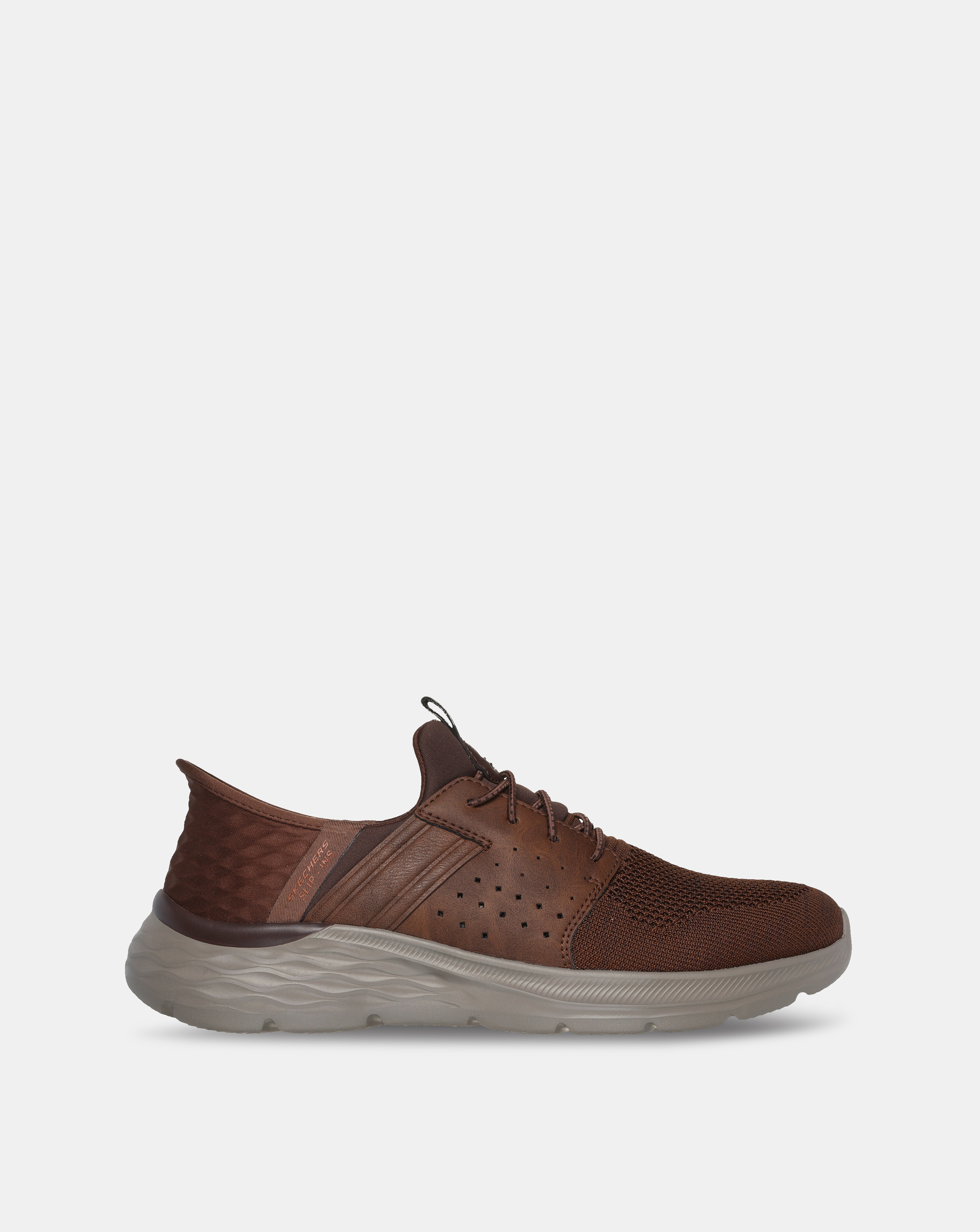Skechers Garner Newick Wide Fit - Brown